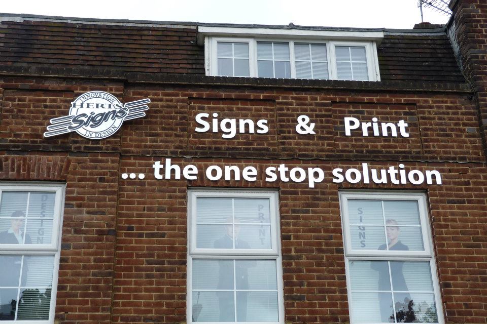 custom signage design & manufacturer in Hertfordshire